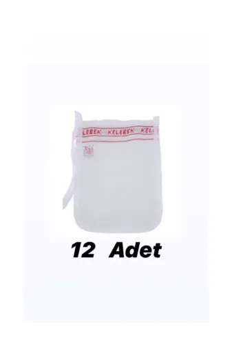 Kelebek Kese 1254993326612 Kelebek Kalın Kese 12Li Sert Hamam Kese Gelin Kesesi