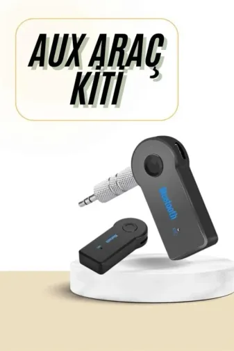 Kesintisiz Bağlantı Bluetooth Araç Kiti Aux Uyumlu