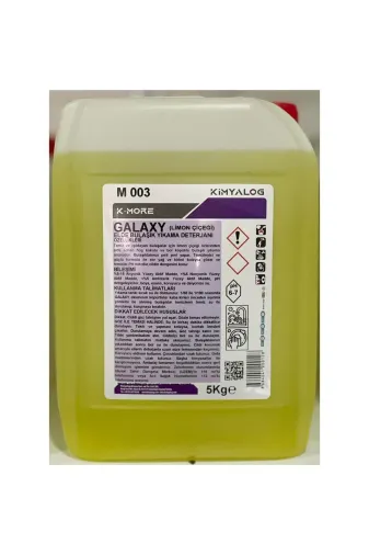 Kimyalog K-More Galaxy (Limon Çiçeği) Elde Yıkama Bulaşık Deterjanı 5Kg