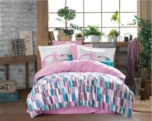 Kingsize Poplin Nev Pembe