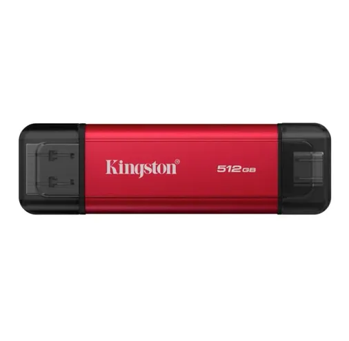 Kingston 2TB Taşınabilir SSD USB-A/C USB 3.2 Gen 2 (1050MB/s)