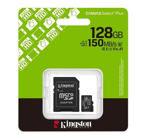 Kingston Canvas Select Plus Gen3 128GB MicroSDXC A1