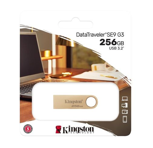 Kingston DataTraveler SE9 G3 256GB USB 3.2 Flash Bellek