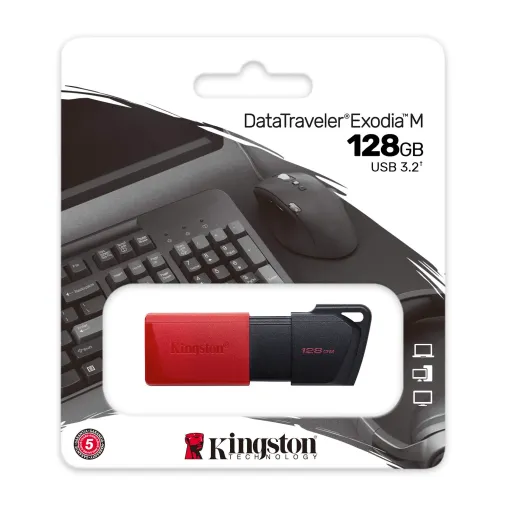 Kingston Exodia M 128GB USB Flash Bellek (DTXM)