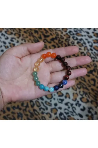 KİRKE STONE Doğal Taş Çakra Bileklik
