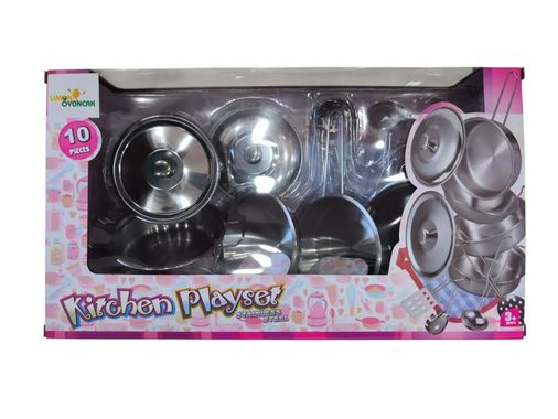 Kitchen EzUt53ao2N Kutuda Metal Tencere Seti