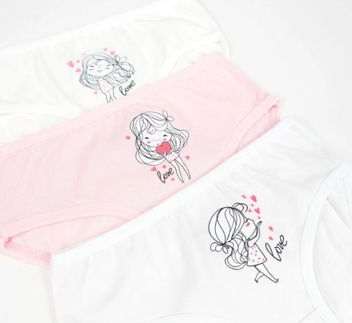 Kız 3lü Slip K128666 (tek adet fiyatıdır)