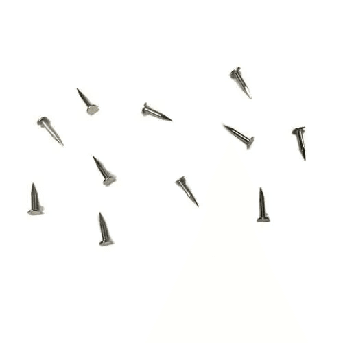 Klips, Menteşe, Ayağı Çivisi 7mm Çelik - Nikel 100gr