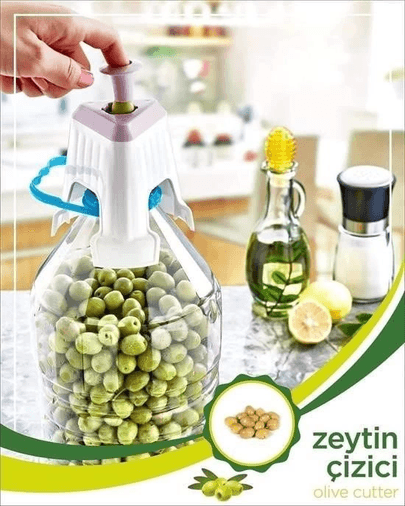 Kolay Zeytin Dilme Çizme Aparatı Pratik Kolay Zeytin Çizici Alet