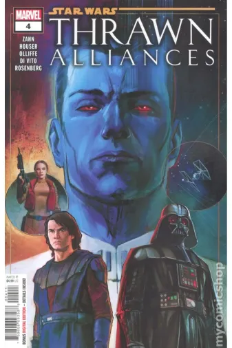Kolektif Kitap 11354 Star Wars Thrawn Alliances #4A (Inglizce)