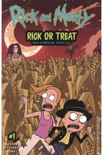 Kolektif Kitap 12847 Rick And Morty Rick Or Treat Halloween Special #1B (Ingilizce)