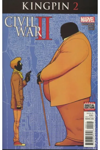 Kolektif Kitap 18412 Civil War Ii Kingpin #2A (Ingilizce)