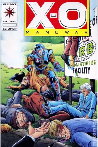 Kolektif Kitap 33364 X-O Manowar #17 (Ingilizce)
