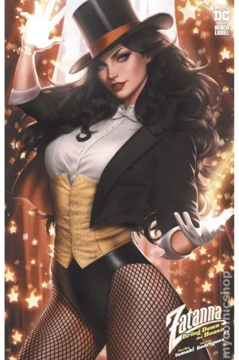Kolektif Kitap 35511 Zatanna Bring Down The House #2C (Ingilizce) Cover By A. Diaz.
