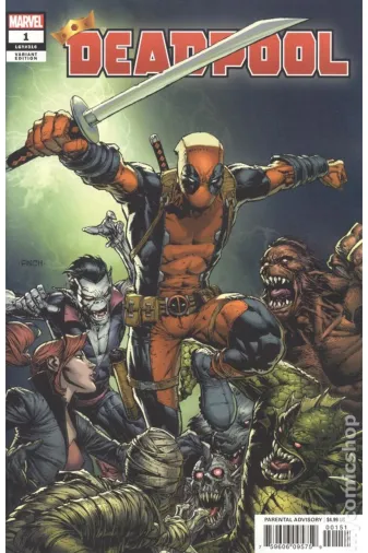 Kolektif Kitap 35659 Deadpool #1B (Ingilizce)