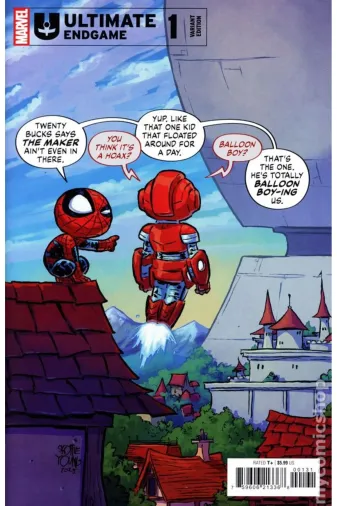 Kolektif Kitap 442336 Ultimate Endgame #1C Skottie Young Variant (Ingilizce)