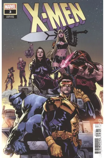 Kolektif Kitap 48899 X-Men #3C (Ingilizce)