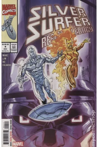 Kolektif Kitap 54483 Silver Surfer Rebirth Legacy #4A (Ingilizce)