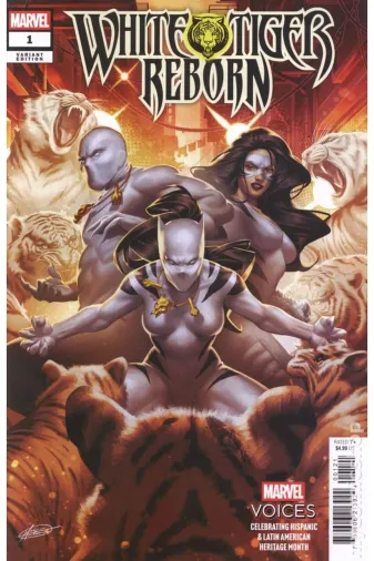 Kolektif Kitap 554238 White Tiger Reborn #1B (Ingilizce)