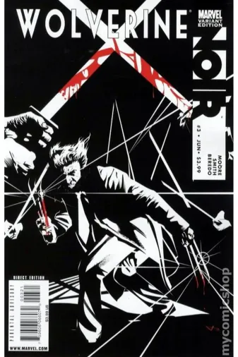 Kolektif Kitap 65522 Wolverine Noir #3B (Ingilizce)