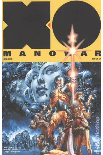 Kolektif Kitap 66654 X-O Manowar #1A (Ingilizce)