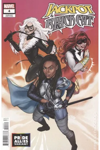 Kolektif Kitap blck4 Jackpot And Black Cat (2024 Marvel) #4C