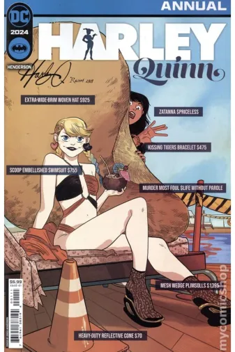 Kolektif Kitap hq2024a Harley Quinn Annual #2024 (İngilizce One Shot)