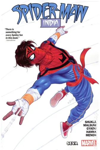 Kolektif Kitap indiatpb Spider-Man India Tpb (2024 Marvel İngilizce)