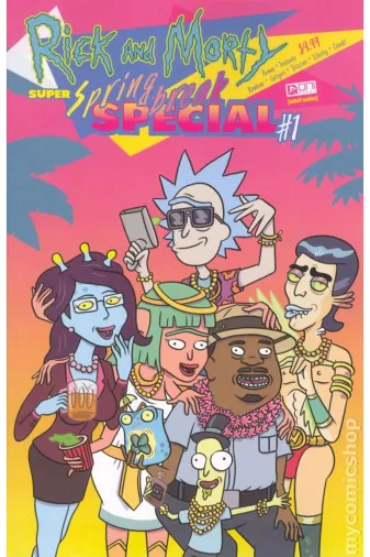 Kolektif Kitap rmspring Rick And Morty Super Spring Break Special (One Shot İngilizce)