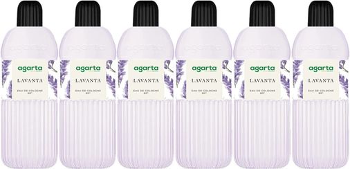 Kolonya 400 ML Lavanta 80 Derece Pet Şişe (6 Lı Set)