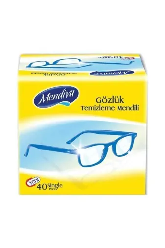 Kolonyali Mendil 8699118011798 Gözlük Ekran Kask Temizleme Mendili Mendiva