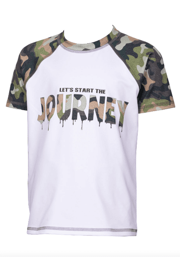 Kom 1M12MCTY231.002-C00087 Journey Uv Korumalı Kısa Kol Çocuk Mayo