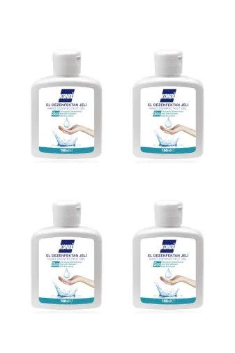 Konix 8681715344327 4 Adet 100Ml  Jel, El Dezenfektanı