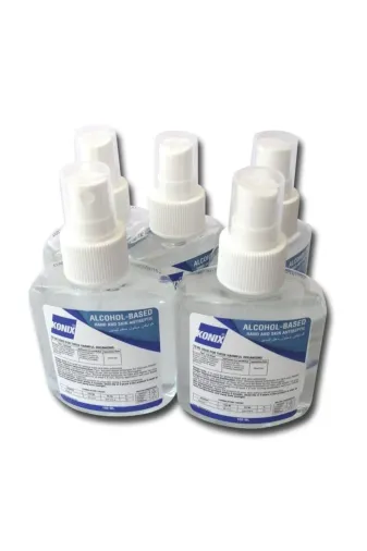 Konix OtelBukleti-0212 Konıx Antiseptik Sprey 5*100 Ml, %100 Orijinal
