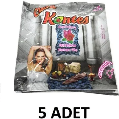Kontes Gül Kokulu Hamam Otu Tozu 5 Adet
