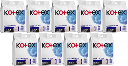 Kotex Gece Külodu / Külot Standart Beden Yoğun ReGl Dönemine Özel 18 Li Set 9PK*2