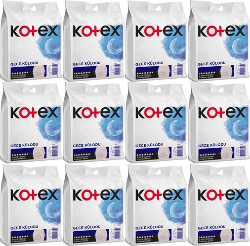 Kotex Gece Külodu / Külot Standart Beden Yoğun ReGl Dönemine Özel 24 Lü Set 12PK*2