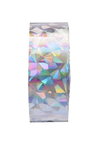 KOVMATİK şeritt - Kuş Hologramlı Şerit Şerit 50 Metre X 2,5 Cm