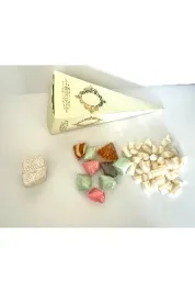 Krem Kutulu Sade Lokumlu Mevlüt Şekeri 50 Adet