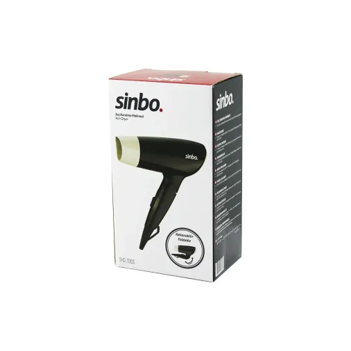 KREM SAÇ KURUTMA MAKİNESİ KATLANABİLİR 2 KADEME HIZ AYARI SHD-7053 (4745)