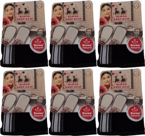 Krep Kese - Siyah MS-28 (6 Lı Set)
