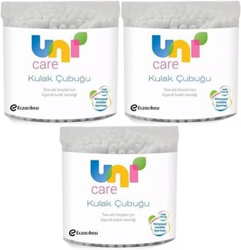 Kulak Temizleme Çubuğu 100 Adet (3 Lü Set)