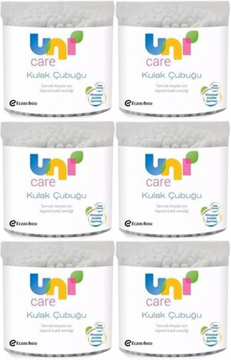 Kulak Temizleme Çubuğu 100 Adet (6 Lı Set)
