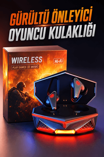 Kulaklığı Gamer Kulaklık Yüksek Ses Kaliteli Gürültü Önleyici Yeni Nesil