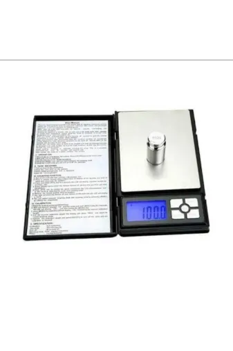 Kuyumculuk Gümüş Notebook Cep Terazi