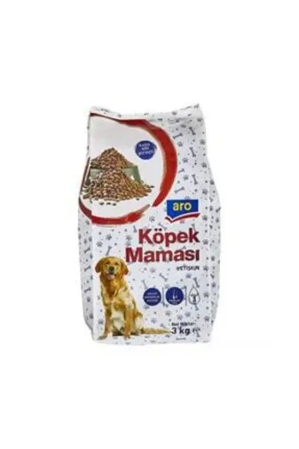 Kuzu Etli Pirinçli Yetişkin Kuru Köpek Maması 3 Kg