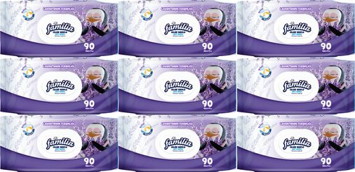 Lavanta Ferah Mendil 90 Yaprak 9 Li Set 810 Yaprak