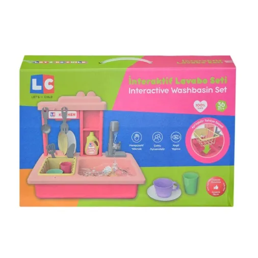 LC-30916 Pilli İnteraktif Lavabo Seti 21 Parça