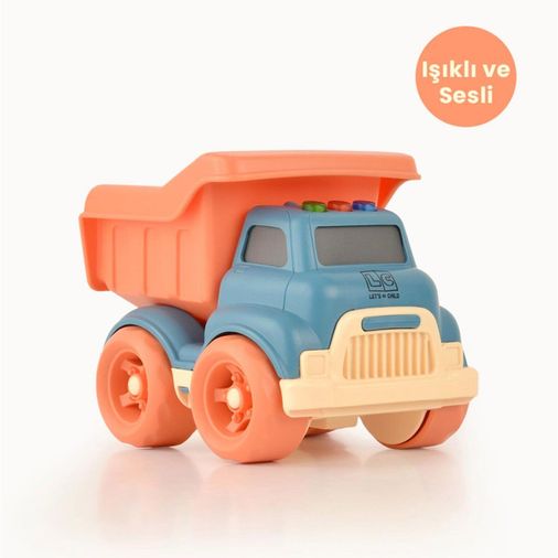 LC-31016 Sesli ve Işıklı Minik Kamyon -Enfal