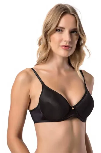 Le Jardin LEJARDIN9405-S--h Kadın Siyah Fanetta Soft Micro Battal Sütyen Yeni Sezon